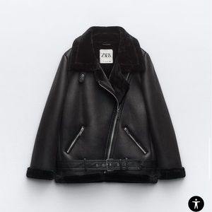 zara biker jacket